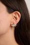 Heliophilia Silver Pendientes de Oro con Recubrimiento de Laca Dorado Elkgc68354